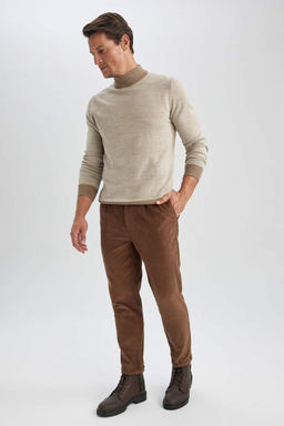 Вельветовые брюки индивидуального кроя - Defacto фото 5