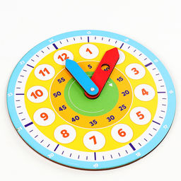 Развивающая игра «Часы. Учим время», 16 карточек, 16 фишек