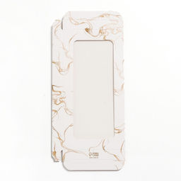 Цена за 5 шт. Коробка для шоколада, кондитерская упаковка, 8 Марта, с окном, 17.3?8.8?1.5 см