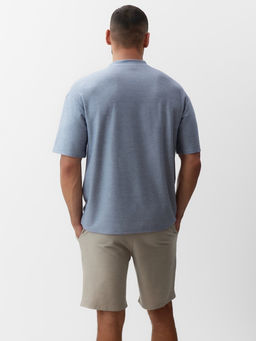 Футболка мужская MINAKU REGULAR: голубая, размер 56