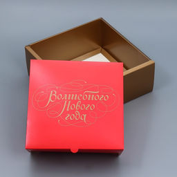 Коробка складная Волшебного Нового года, 25 10 25 см - Дарите счастье фото 2