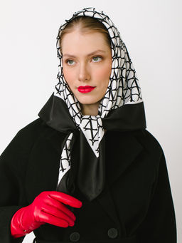 Большой мягкий очень нежный двусторонний платок - Tantino фото 10