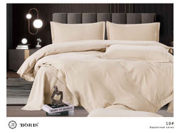 КПБ Boris Бархатный Сатин однотонный BORBSO010 Семейный