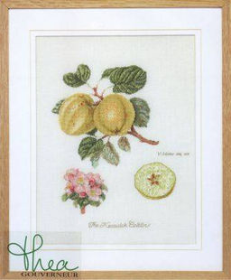 Набор для вышивания Thea Gouverneur 2057 Яблоки Кесвик 26 х 35 см