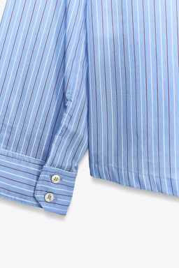 POPLIN SHIRT WITH BUTTONS - Zara фото 8