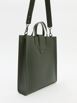 Женская сумка с ручками DIVAS BAG BEATRICE Артикул 3896286, серо-зеленый  фото 4