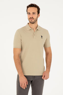 U. S. Polo Assn / Мужская футболка светло-хаки - U.s. polo assn фото 8