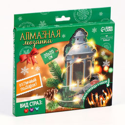 Алмазная мозаика на фигурке Фонарь - Школа талантов фото 2