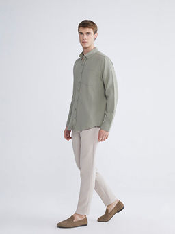 Regular Fit Uzun Kollu Erkek G?mlek