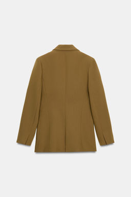 FITTED BLAZER WITH GOLDEN HARDWARE - Zara фото 8