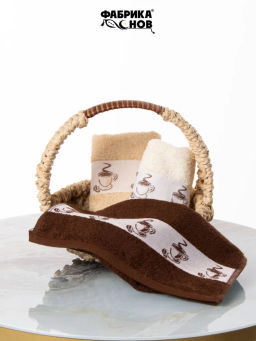 Полотенце кухонное МАХРА Кофе 30*60