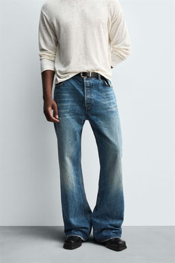 WIDE BELL BOTTOM FIT JEANS - Zara фото 2
