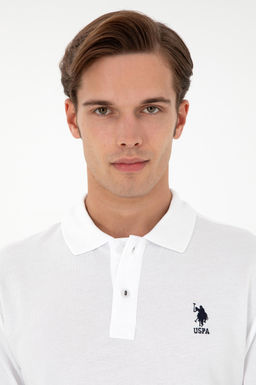 Мужской белый базовый свитшот Неожиданная скидка в корзине - U.s. polo assn фото 2