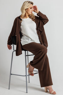 Брюки женские 121/55/Коричневый