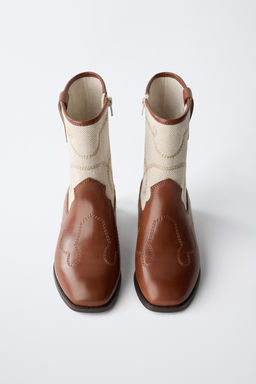 COWBOY BOOTS - Zara фото 14