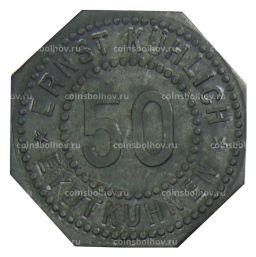 50 пфеннигов Германия  Нотгельд Эрнст Кехлич