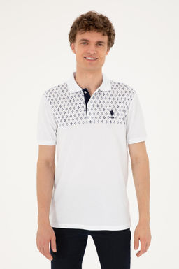 U. S. Polo Assn / Мужская белая футболка