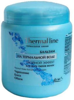 ТЕРМАЛЬНАЯ бальзам 450мл Тройной эффект д/всех типов волос