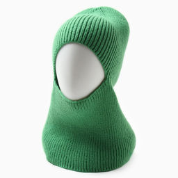 Цена за 2 шт. Балаклава женская MINAKU, размер one size 52-58, зелёная
