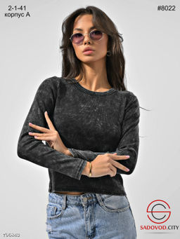 Женская кофта (ткань рубчик) - Bruno фото 2