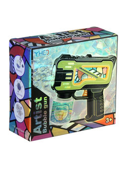 Генератор мыльных пузырей Пистолет, цвет зелёный, работает от батареек - Simaland фото 8