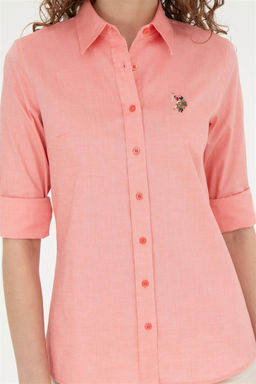 Женская базовая рубашка RED с длинным рукавом - U.s. polo assn фото 6