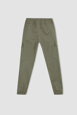 Габардиновые брюки-карго для мальчиков - Defacto фото 10