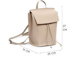 Рюкзак женский Lanotti YN215/пудра