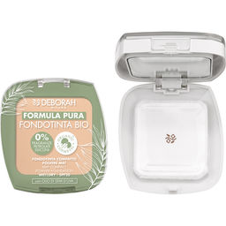 DEBORAH Тональная пудра-основа FORMULA PURA FONDOTINTA BIO тон 01 белоснежный, 9 г