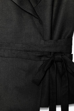 ZW COLLECTION LINEN BLEND WAISTCOAT - Zara фото 14