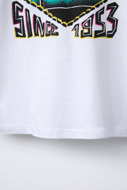 ZARA X BODY GLOVE ® CONTRAST SLEEVE T-SHIRT  фото 4