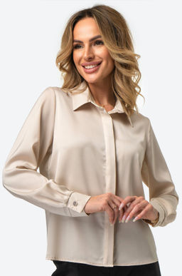 Женская шелковая рубашка Happyfox