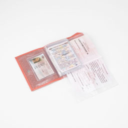 Обложка для автодокументов TEXTURA, цвет чайной розы