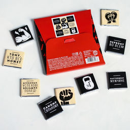 Шоколад молочный Настоящему герою. С 23 февраля, 9 шт.?5 г