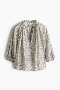 Blusa con mangas globo - H&m фото 7