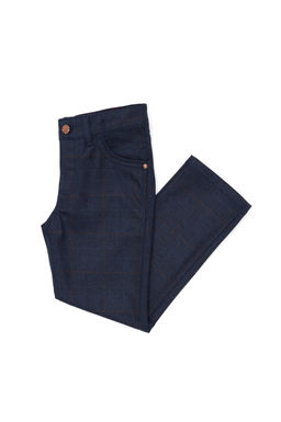 U. S. Polo Assn Темно-синие брюки из плотной ткани для мальчика