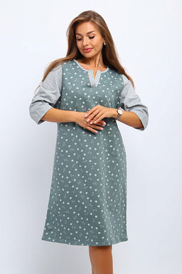 Сорочка теплая, футер с начесом (01060) - Плиона фото 15