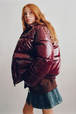 SHINY PUFFER JACKET - Zara фото 9