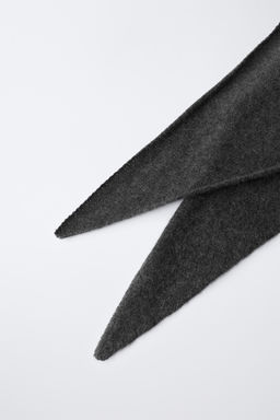 PA?OLETA TRIANGULAR 100% CASHMERE / Gris antracita - Zara фото 3
