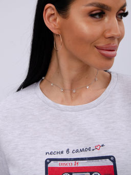 Пижама "Диско", футер начёс