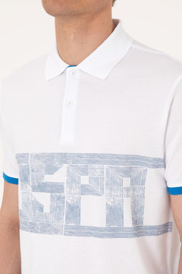 Erkek Regular Fit Polo Yaka Beyaz Ti__rt Sepette S_rpriz _ndirim - U.s. polo assn фото 7