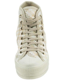 Кеды в клеточку, бежево-серый - Heine фото 3