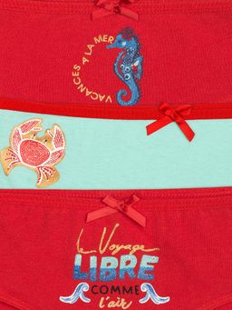 GULC3285(3шт. в упаковке) трусы для девочек - Pelican фото 2