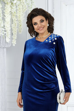 Платье Ninele 7431-Р темно-синий - Mira fashion фото 608