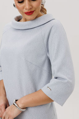 Костюм Anastasia 1163 серо-голубой