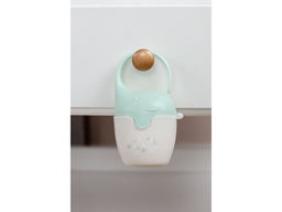 Контейнер для соски-пустышки "Слоник", с пустышкой, зеленый