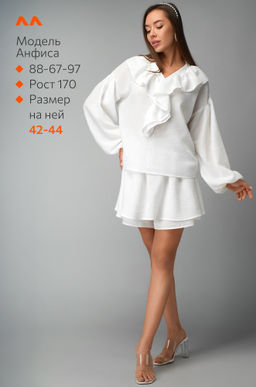 Женский льняной костюм Happyfox