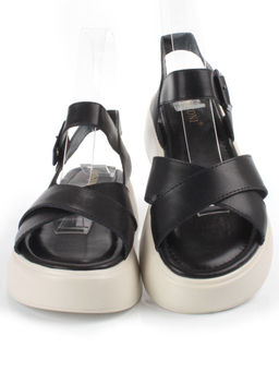 08-PEY256-2 BLACK Босоножки женские (натуральная кожа) - Фабричный китай фото 9