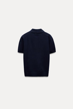 BASIC 100% WOOL POLO SHIRT - Zara фото 19