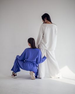 Футер 3х нитка ПЕТЛЯ Костюм женский - Knitka wear фото 6